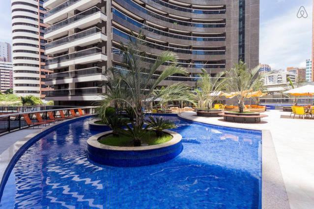 Apartamento Landscape Beira Mar - 1804 Gold B Fortaleza  Habitación foto